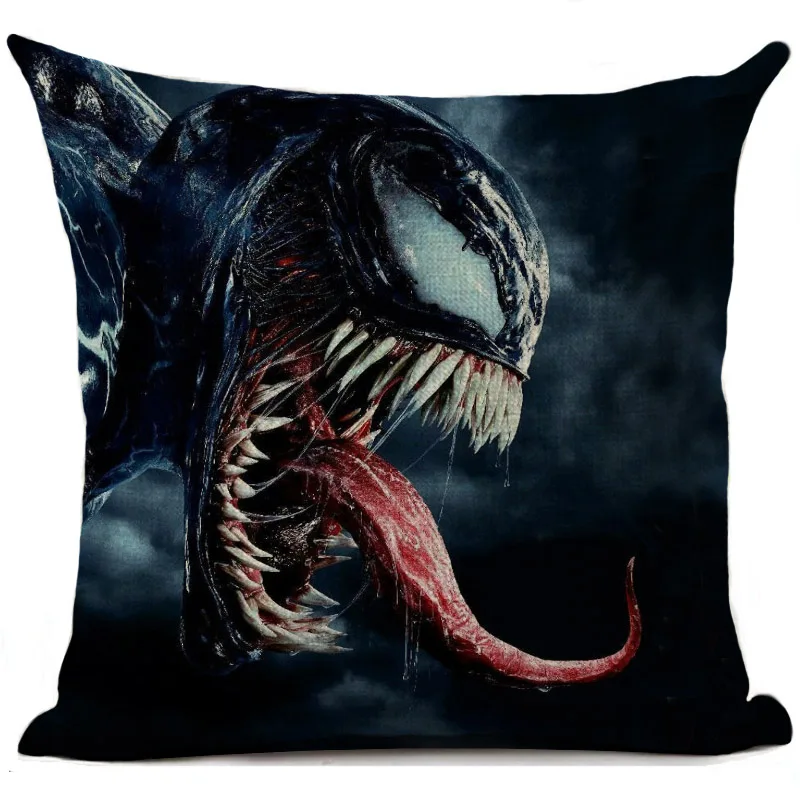 5 Льняная Наволочка на подушку Venom, Наволочка на подушку, наволочка для дивана автомобиля, декоративная наволочка для украшения дома на Хэллоуин, Подушка 45*45 см - Цвет: 5