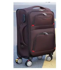 Чемодан на колесиках для мужчин, сумка на колесиках из ткани Оксфорд, чемодан-Спиннер для деловых поездок, чемодан на колесиках