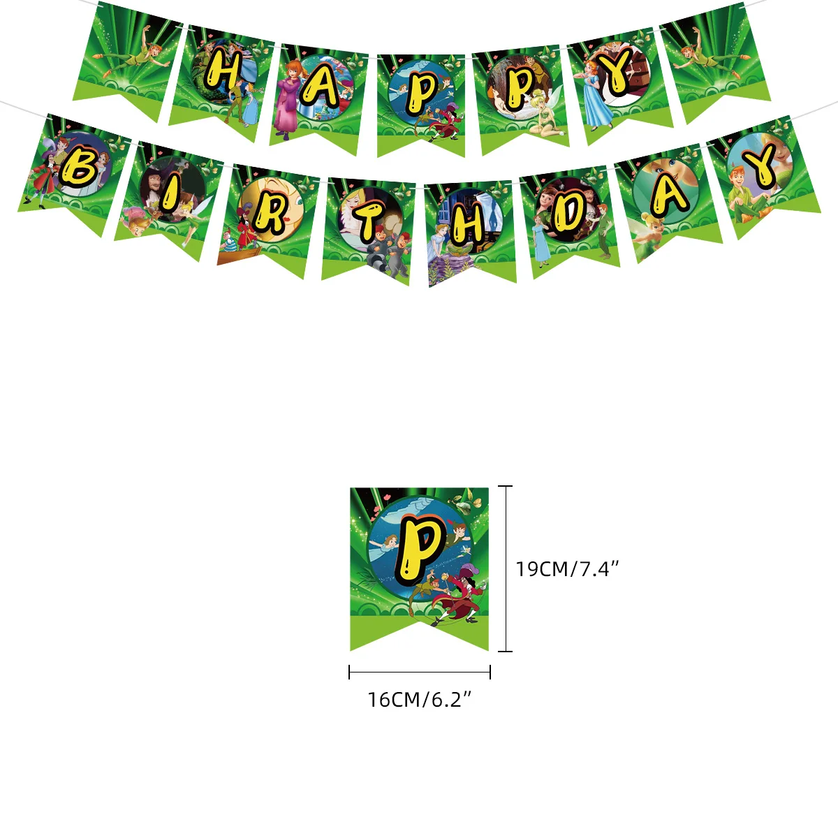 1 комплект латексные воздушные шары в виде колокольчика Питера Пэна | Дом и сад