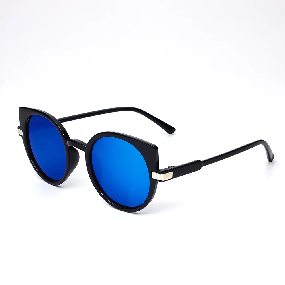 

Солнцезащитные очки «кошачий глаз» UV400 женские, модные брендовые дизайнерские солнечные очки в круглой оправе, милые круглые очки для вожде...