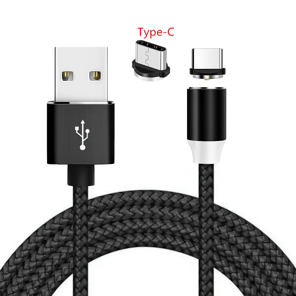 Магнитный кабель USB Type-C для Samsung galaxy A12 A42 A50 A51 Motorola Moto G9 Play G7 LG сетевое зарядное