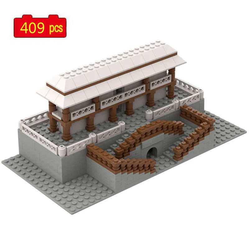 

Военная серия средневековое древнее здание замок башня обсерватория MOC аксессуары блоки кирпичи игрушки подарки