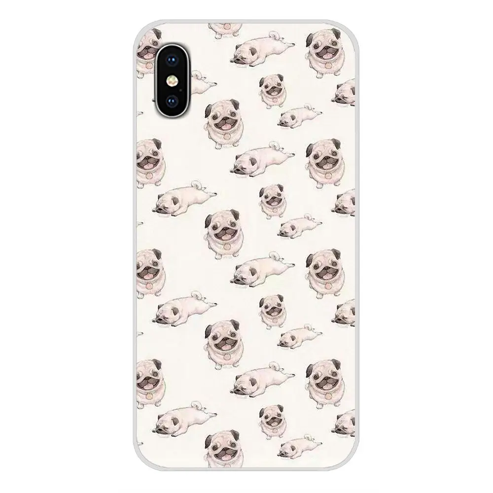 Для Huawei G7 G8 P7 P8 P9 P10 P20 P30 Lite Mini Pro P Smart Plus 2017 2018 2019 модные чехлы с изображением щенков