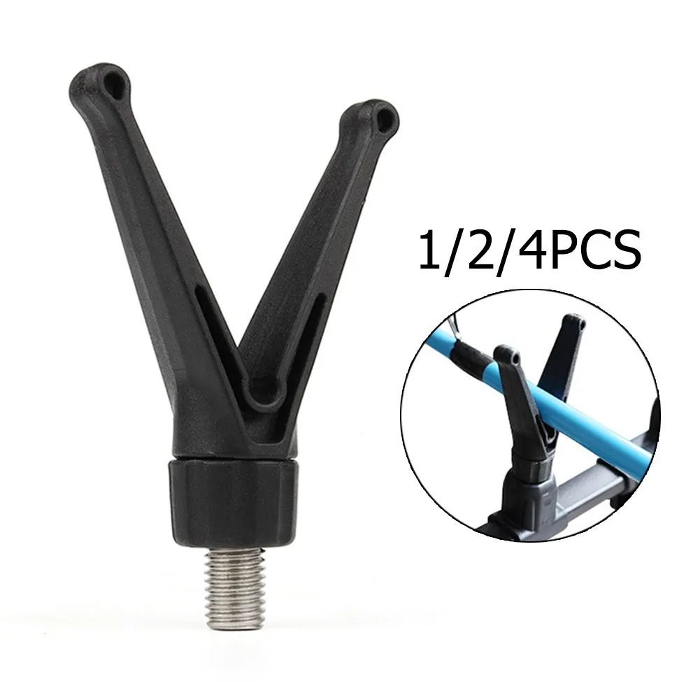 

1/2/4pcs Carp Fishing Rod Rest Head Rod Holder Bracket Head V Shape Pole Stand For Holding The Fishing Rod Fish Accessories