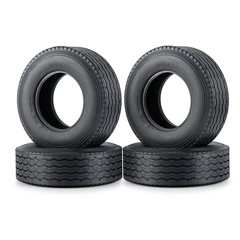 

FBIL-4Pcs резиновые покрышки для любой местности, шины для колес, утолщенные, расширенные, 28 мм для 1/14 Tamiya, тракторный грузовик, Радиоуправляемый...