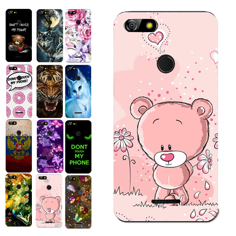 Для BQ 5500L ADVANCE SPARTAK EDITION роскошный чехол с цветами и бабочками для Cover Bag Shell Корпус