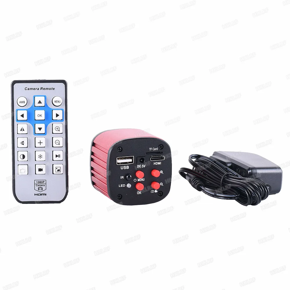 HAYEAR 16MP HD промышленный цифровой микроскоп камера USB TF карта 4K Запись видео с ИК