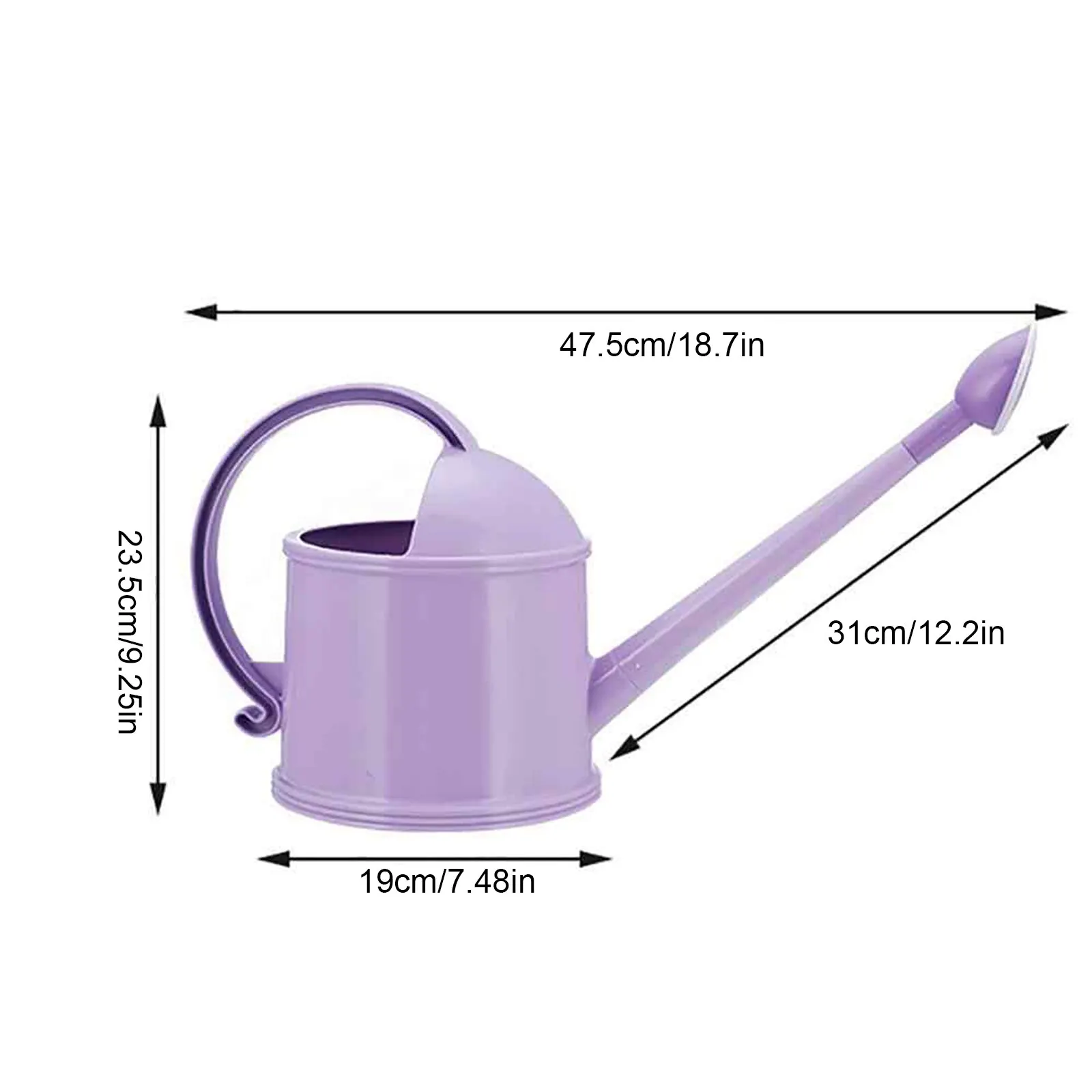 1 шт. 3.5L однотонные Цвет Пластик Душ цветок приусадебное Садоводство Лейка с