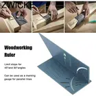 Линейка для деревообработки, 3D угломер для измерения углов под углом, квадратный измерительный инструмент