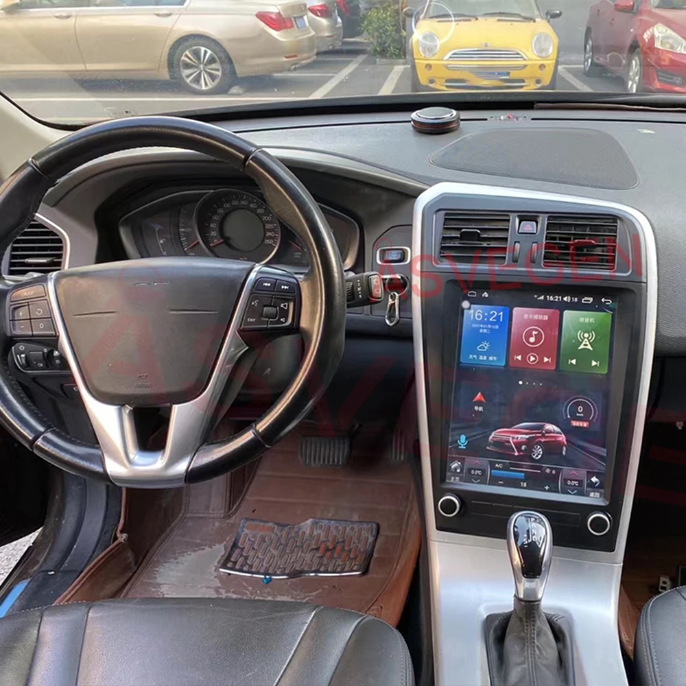 Автомобильный мультимедийный плеер 12 1 дюймов Android 11 для Volvo XC60 2009-2016 с 128G