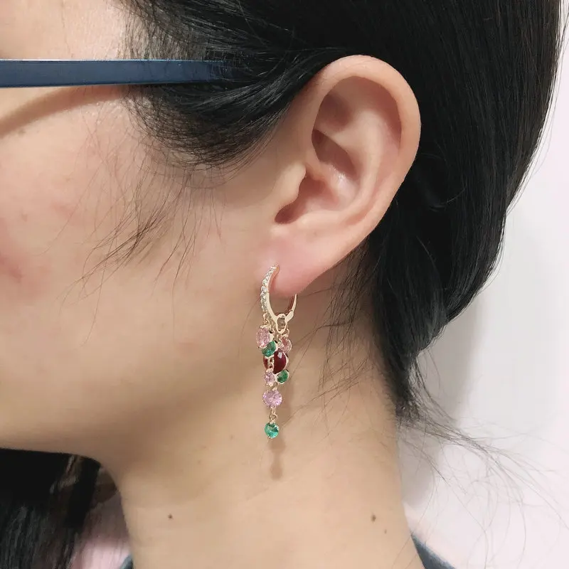 Свадебные модные серьги с кубическими кисточками 2020 | Украшения и аксессуары