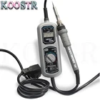 Паяльная станция YIHUA 908D 908 220 В110 В, Портативный Регулируемый Электрический мини-паяльник, сварочный инструмент, сварочный ремонтный инструмент