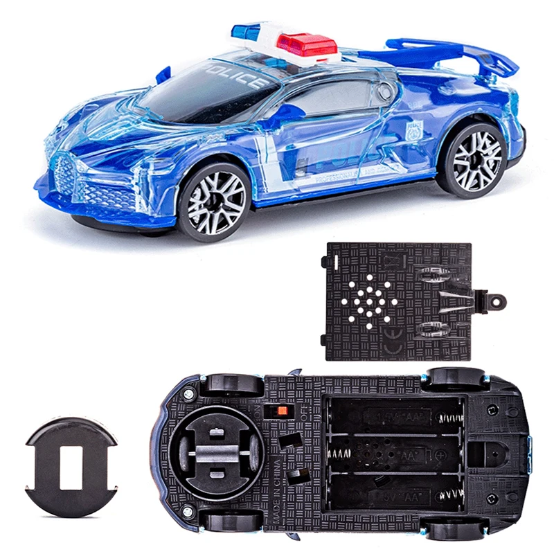 Модель HGRC универсальная светильник машина с музыкой прозрачные литые игрушки