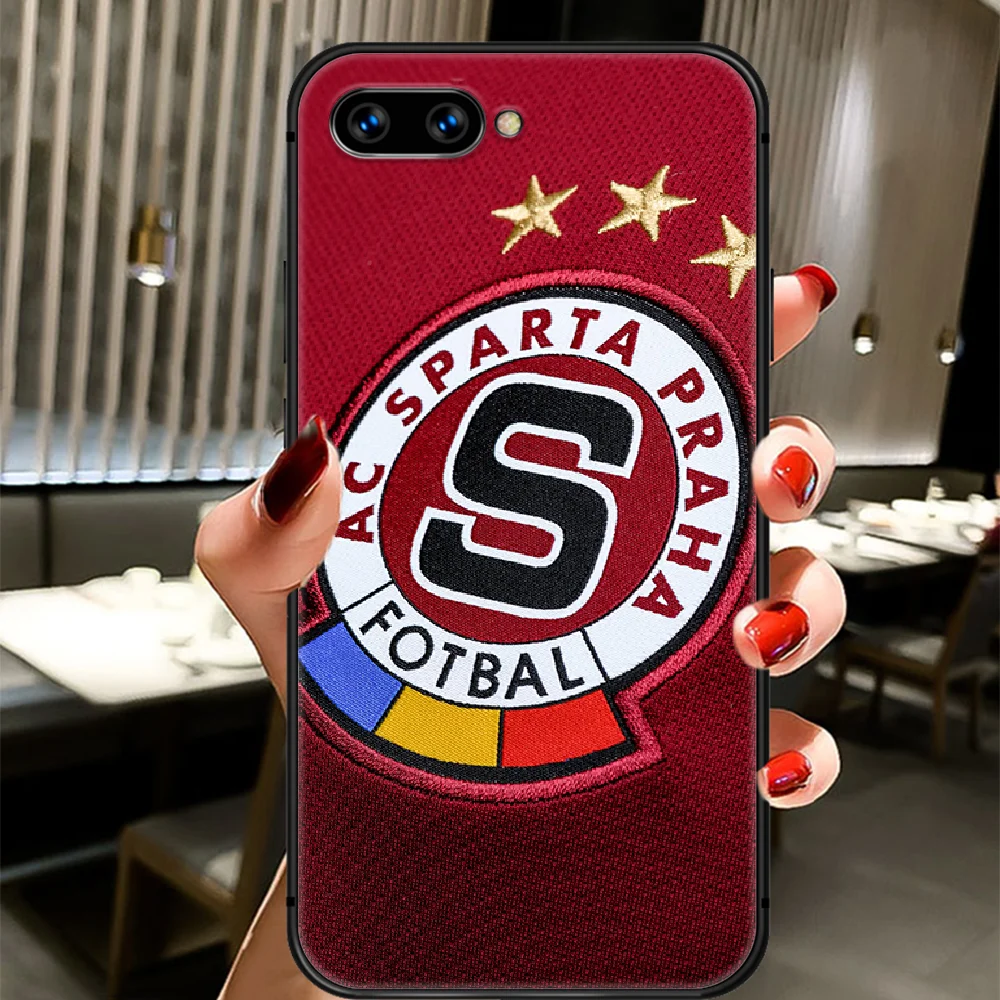 

Football Sparta Prahas Phone Case Cover Hull For HUAWEI Honor 8 8c 8a 8x 9 9a 9x V10 MATE 10 20 I Lite Pro black Cell 3D Shell