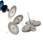 5 шт. алмазный режущий диск абразивный алмазный режущий диск для вращающихся аксессуаров алмазный шлифовальный круг роторный дисковый пильный диск