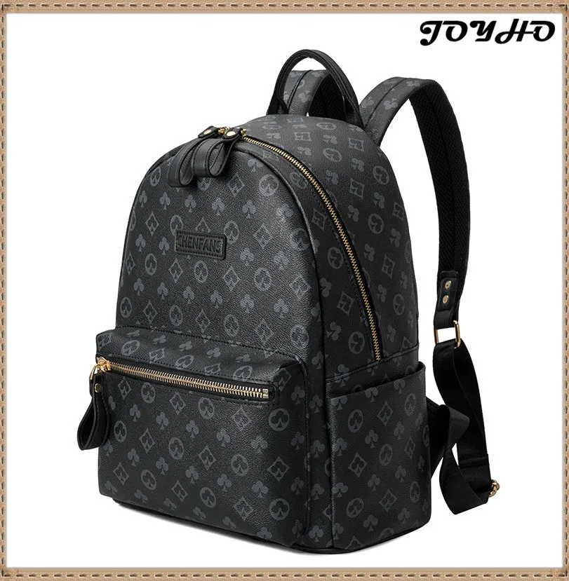 Модный мужской Школьный рюкзак дорожные сумки для компьютера деловая кожаная