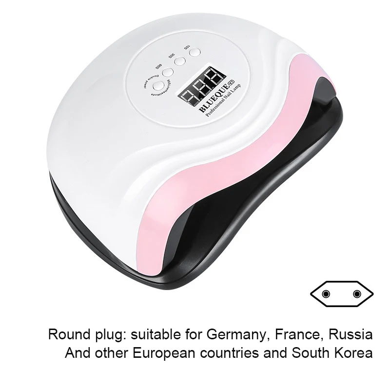 

BLUEQUE168W Nail Lamp Uv Nail Baking Lamp Led Phototherapy Machine Fast Drying Nail Polish Dryer Nail Art Nail Tools Nail Dryers