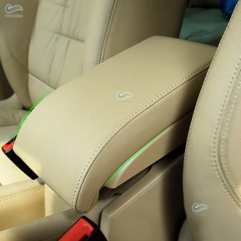 

Car Accessories Microfiber Leather Center Control Armrest Box Cover Trim For VW Touran 2006 2007 2008 2009 2010 2011 2012