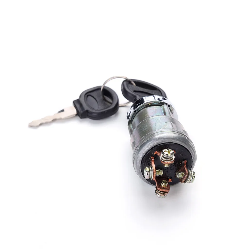 Универсальный Автомобильный Лодка 12V 4 позиции выключатель зажигания с 2 ключа