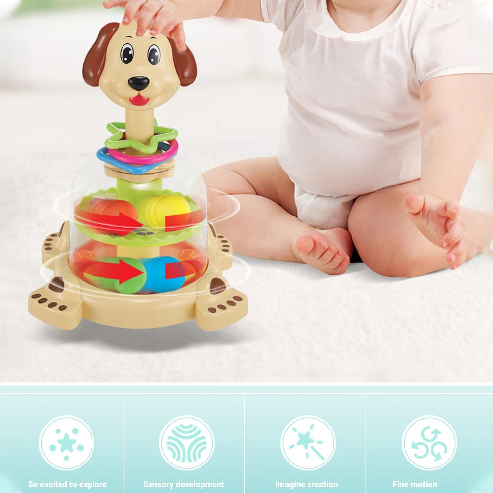 Baby Spinning Dog Gyro Game Toy Development Learning Gift Children Early Educational Toys Funny #40 | Игрушки и хобби