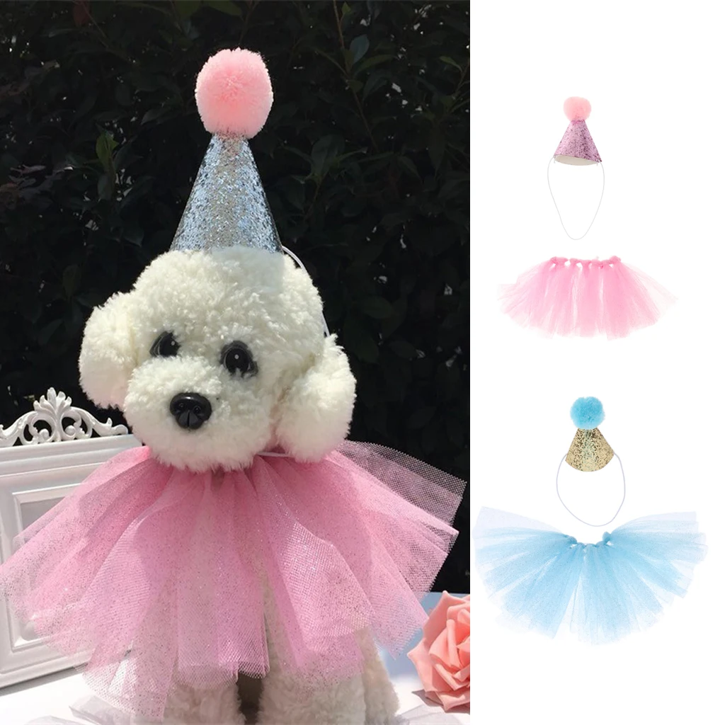 

Cute Pet Birthday/Party Hats Adorable Dog Headwear Scarf for Puppy Cat Dogs