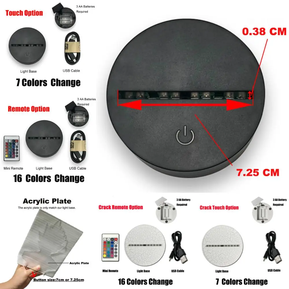 3d-лампа в виде животного динозавра мир Юрского периода многоцветный