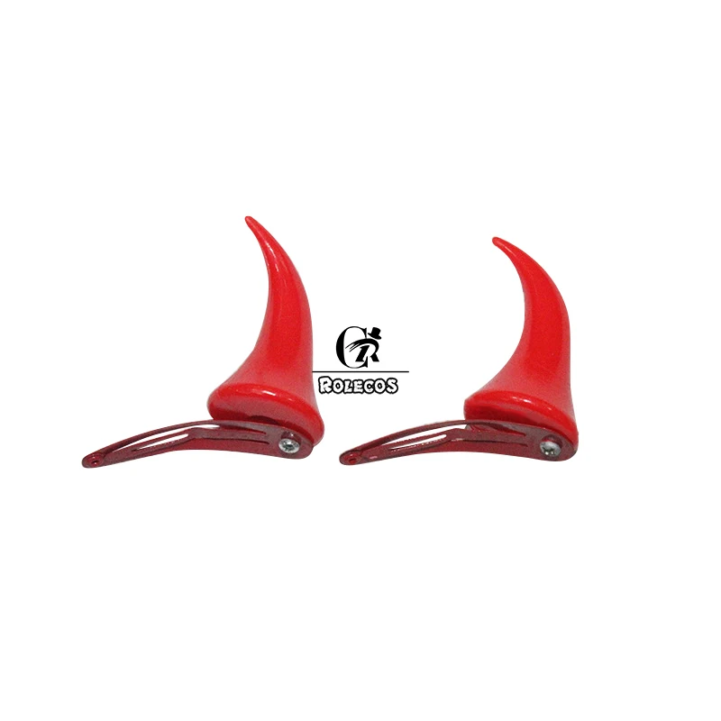 Заколка для волос ROLECOS в виде дьявольских рогов на Хэллоуин заколка девочек и