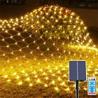Рождественская гирлянда на солнечной батарее, 96200 светодиодов