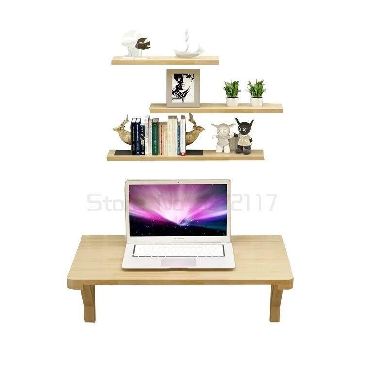 

Folding dining table wall hanging multifunctional retractable learning table invisible modern simple table