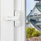 Пластиковый, стальной, цинковый сплав, НПВХ, для безопасности детей, замок для окна, двери, створки, Ручка безопасности, защелка, Прямая поставка