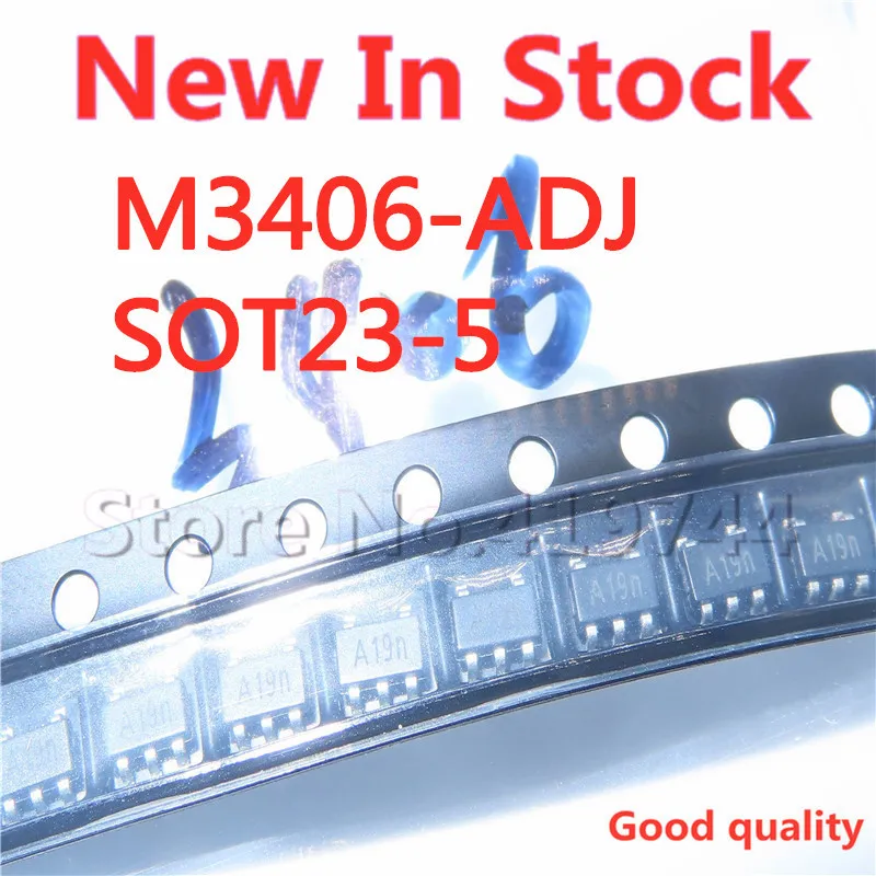 

10 шт./лот Высокое качество 100% M3406-ADJ M3406 SOT23-5 A14/A15/A16/A17 понижающий Регулируемый источника питания IC в наличии новый оригинальный