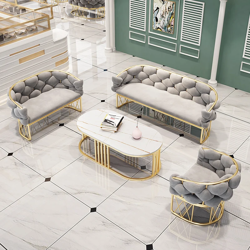 Роскошные диваны для гостиной современное бархатное кресло скандинавский