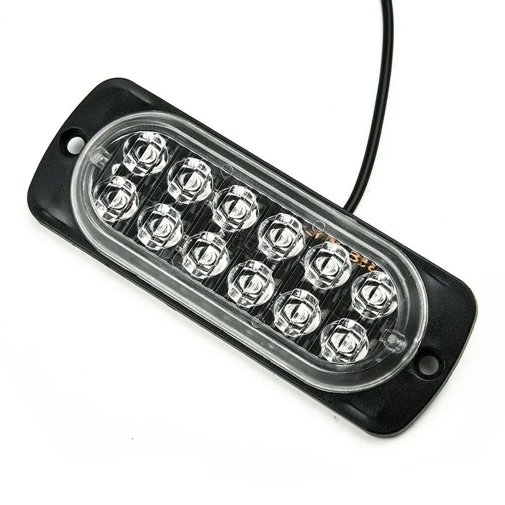 

2pcs 12LED Off-road Car Trucks Safety Urgent Working Fog Red Light Lamp 12V~24V 36W Car LED Urgent Lights