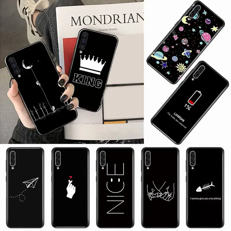 

Cartoon Planet Space Star Phone Case For Samsung galaxy A S note 10 7 8 9 20 30 31 40 50 51 70 71 21 s ultra plus