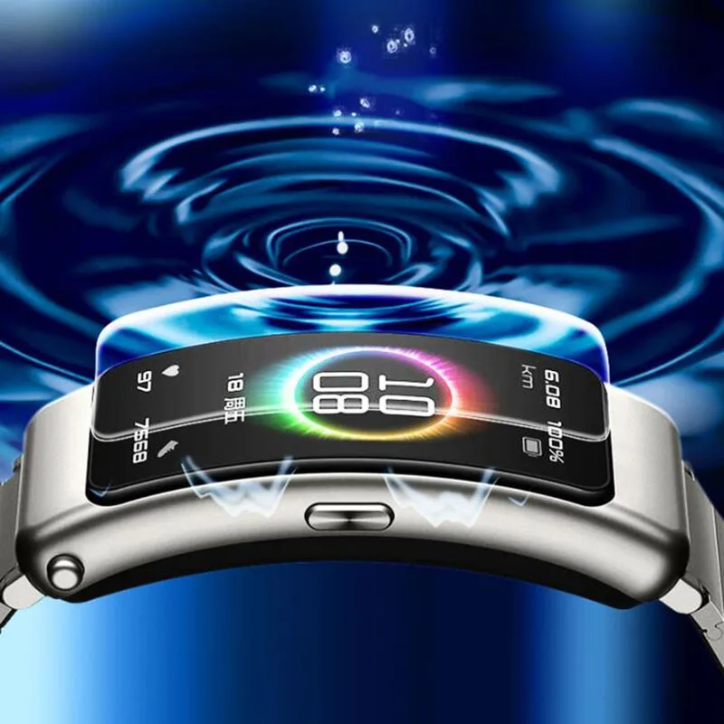 5 шт. прозрачный мягкий силиконовый чехол из ТПУ Smartband Защитная пленка для Huawei