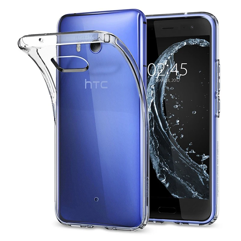 Прозрачный чехол для телефона HTC U11 U 11 Plus прозрачный тонкий силиконовый задней