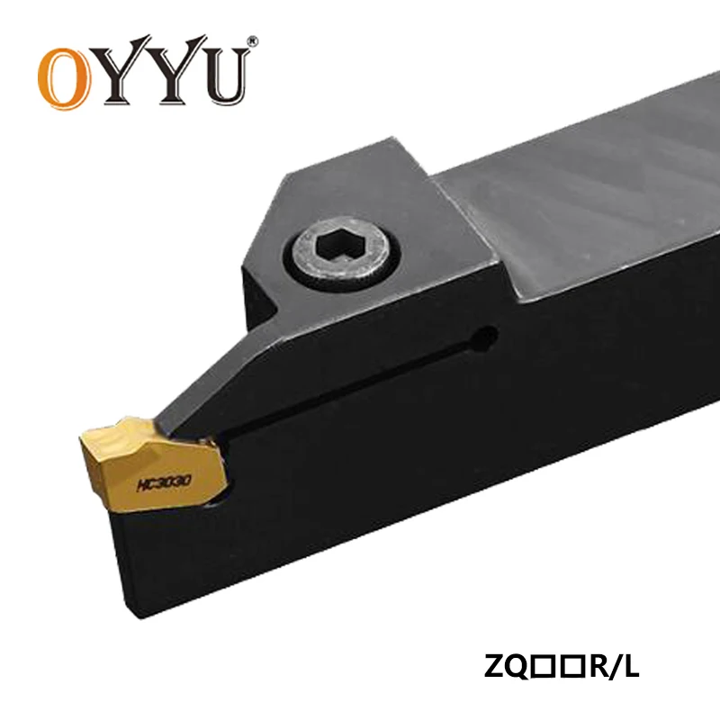 

OYYU ZQ2525R ZQ2020R ZQ1616R 2 3 4 5 ZQ ZQ2020L Lathe Tool Holder CNC Tools Carbide Inserts Boring Bar Grooving Turning Tool