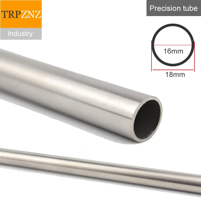 304 stainless steel tube precision pipe ,OD18x1mm, Outer diameter 18mm,wall thick 1mm,inner diameter 16mm ,tolerance 0.05mm