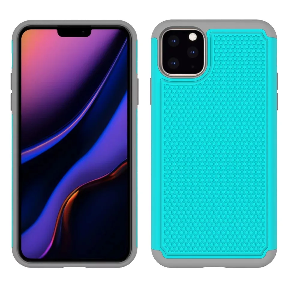 skyblue Для iPhone 7 Чехол для iPhone X чехол Мягкий ТПУ силиконовый и жесткий Гибридный противоударный Прочный чехол для телефона для iPhone 4S 4 4G - Цвет: skyblue
