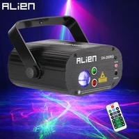 alien remote rg aurora laser projector with rgb led water wave party dance dj disco holiday bar christmas stage lighting effect