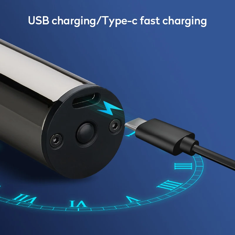 

Professional Men Hair Trimmer LCD Rechargeable Baldheaded Hair Clipper Cordless Hair Cutting Machine Beard Men Barber Trimmer