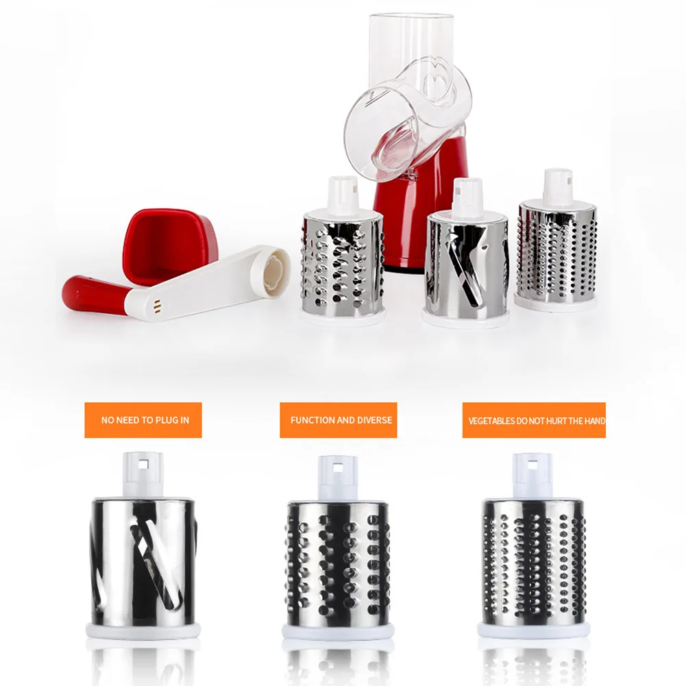 

Multi-function Chopper Manual Rotating Grater Vegetable Fruit Cutter Kitchen Tool STTA889