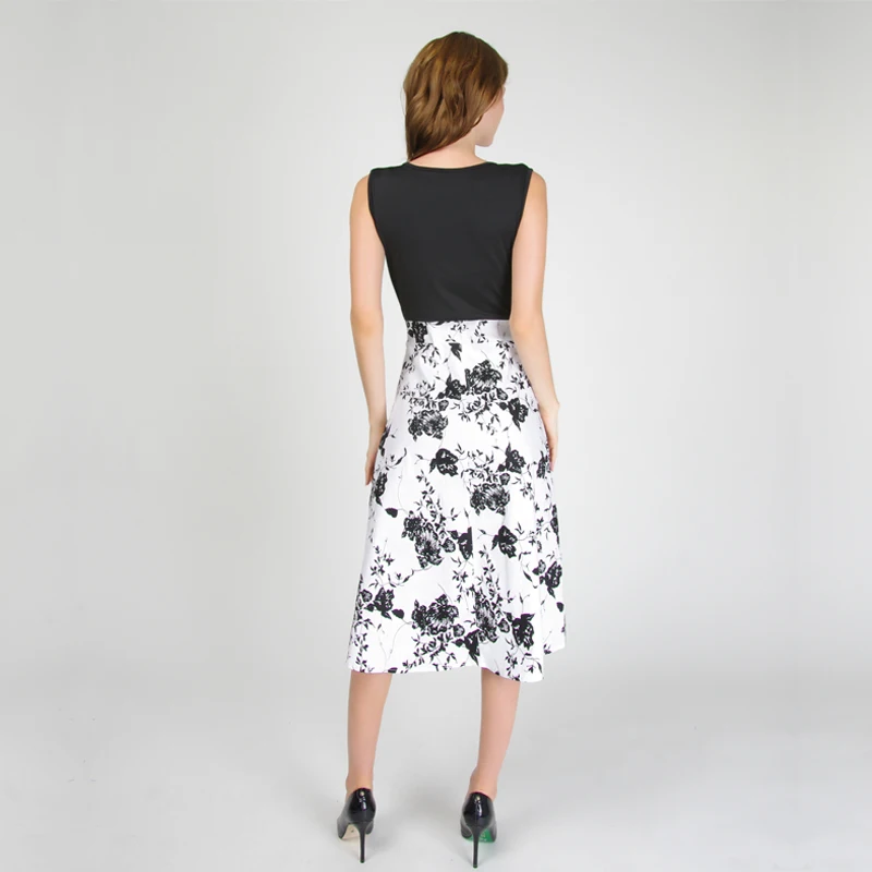 Женское приталенное платье в стиле ретро Элегантное повседневное