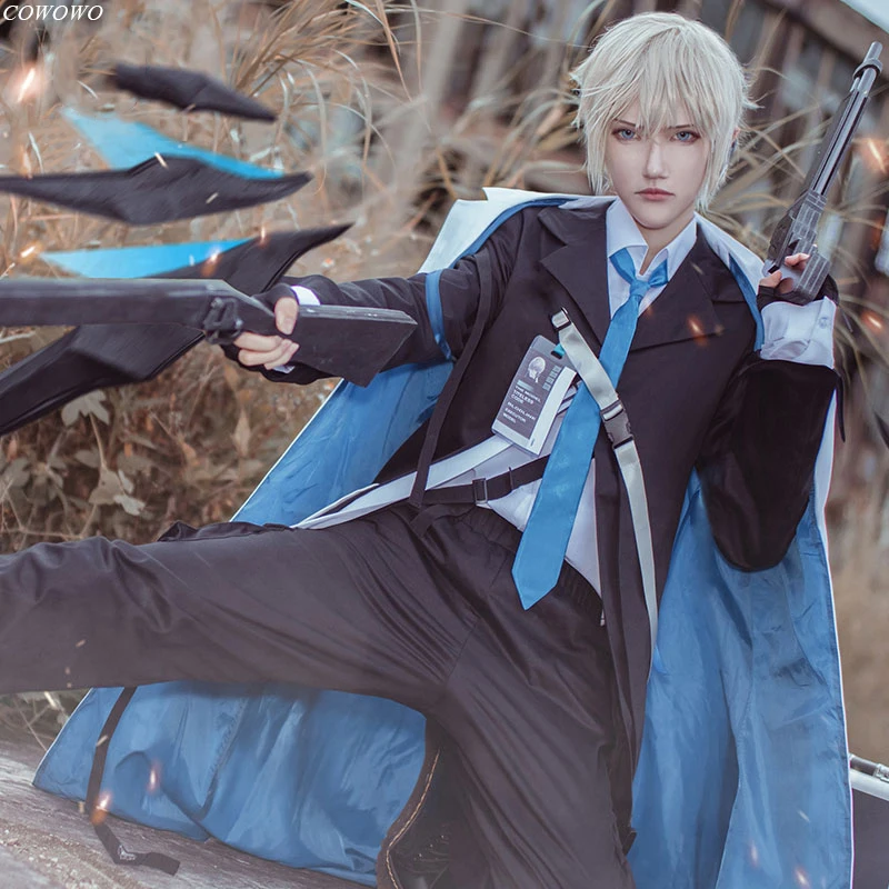 Kopen Anime! Arknights Executor Bloedlijn Van Combat Titleless Code Battle Suit Uniform Cosplay Kostuum Halloween Outfit Gratis Verzending
