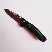 Черный Высокое качество 940 S30V лезвие зеленая алюминиевая ручка складной нож Открытый Кемпинг Охота Тактический выживания рыболовные ножи - Цвет: Черный