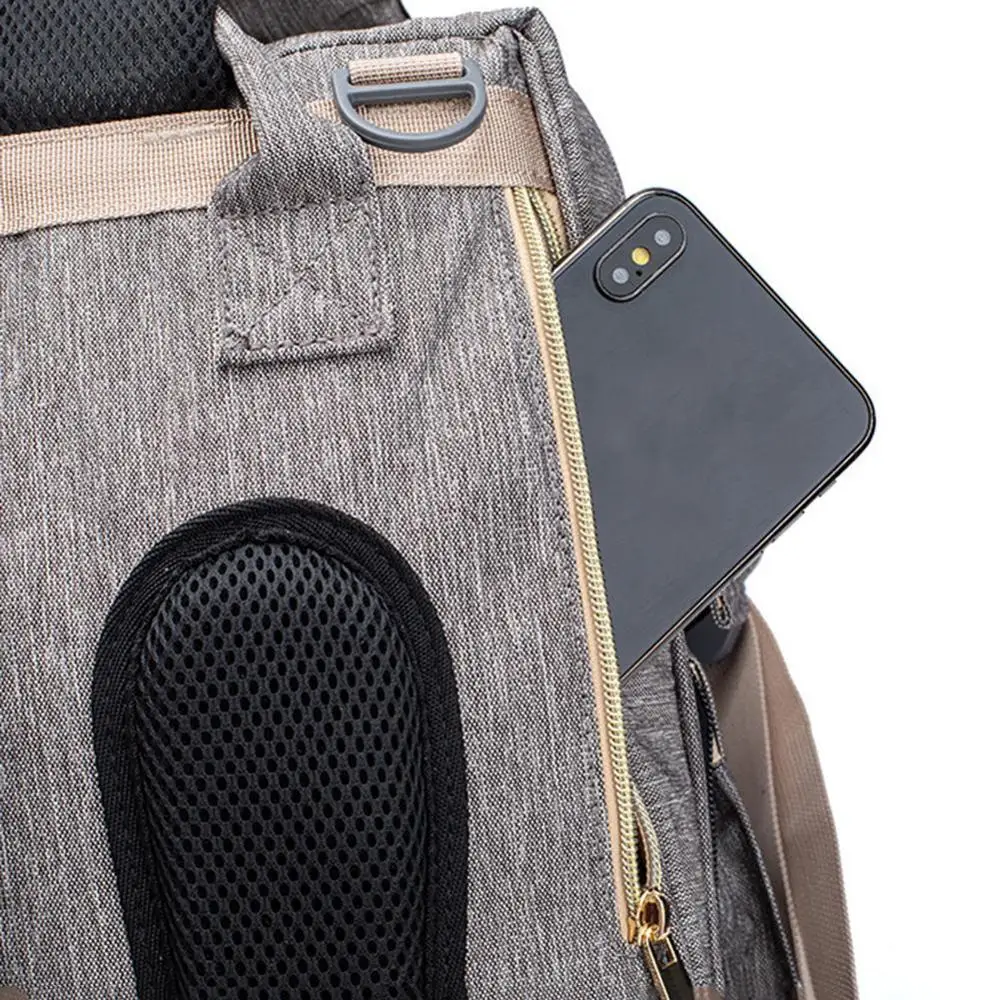 

Home Travel Storage Bag Baby Backpack Diaper Bag Outdoor Lightweight Folding Baby Bed Moms And Dads Large Capacity Storage Bag