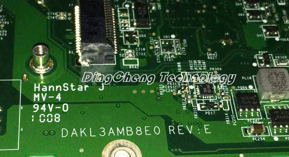 HOLYTIME материнская плата для ноутбука lenovo y560 DAKL3AMB8E0 HM55 DDR3 HD5730 1 ГБ неинтегрированная