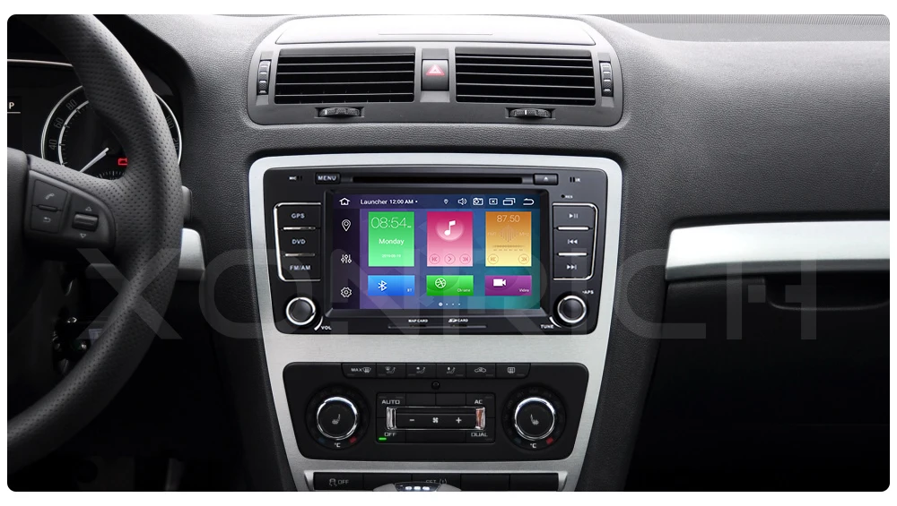 Ips DSP 4G 64G 8 Core 2 Din Android 9,0 автомобильный Радио dvd-плеер для Skoda Octavia 2 3 A 5 A5 Yeti Мультимедиа gps Навигация стерео
