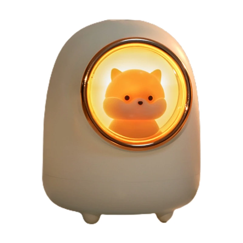 

L69D Portable Spray Humidifier Air Humidifier w/ Night Light Spray Humidifier Automatic Power Off USB Diffuser Rechargeable