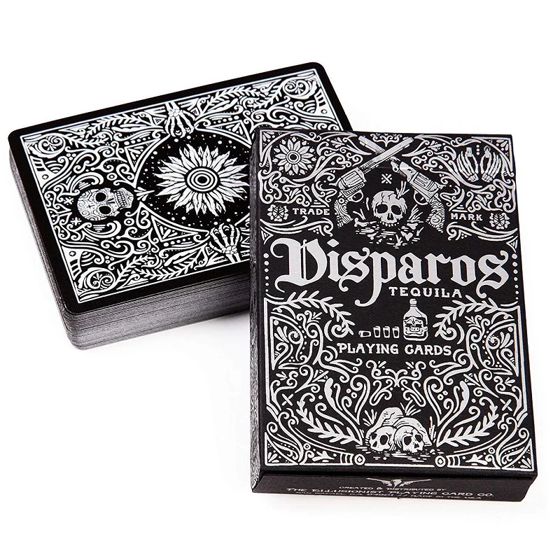 Ellusionist черные игральные карты велосипед текила колода Агава покер USPCC